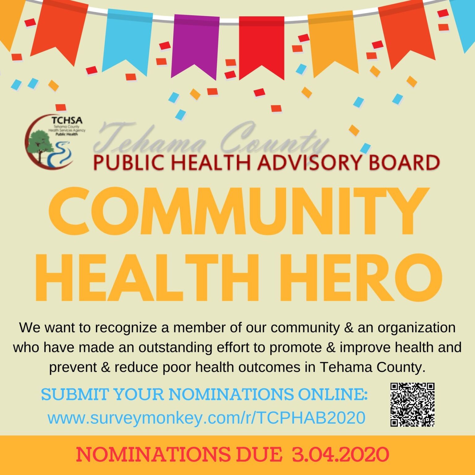 COMMUNITY HEALTH HERO Tehama County Health Services