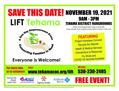 LIFT Tehama – November 19, 2021