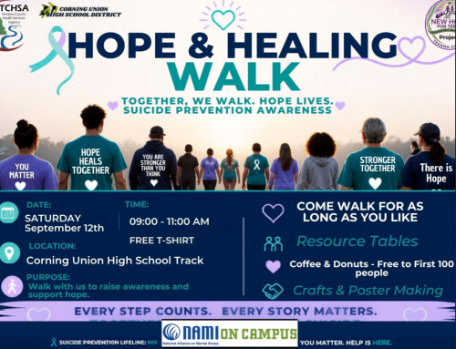Corning Walk | 09-12-2026 @9 AM-11:00 AM | Suicide Prevention Awareness